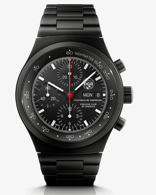 Review Porsche Design chronograph 1 pca member editi WAPA71IND0L236 Black titanium watch Price